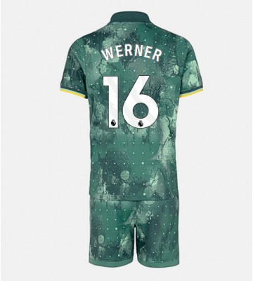 Tottenham Hotspur Timo Werner #16 Tercera Equipación Niños 2024-25 Manga Corta (+ Pantalones cortos)